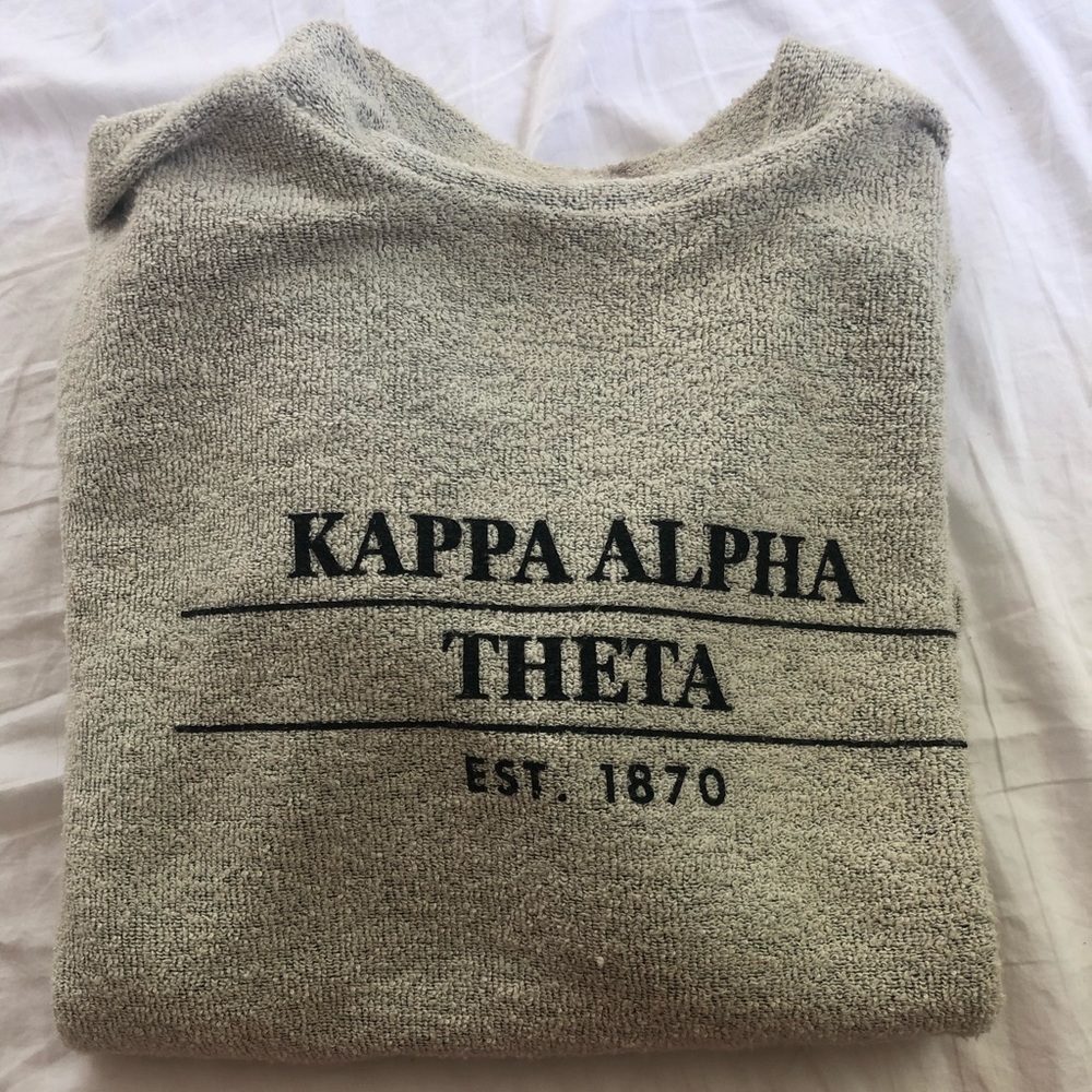 Kappa Alpha Theta wooly threads sweater